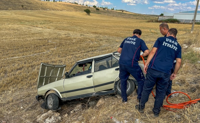 Uşak'taki Trafik Kazasında 1 Kişi Öldü